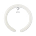 #001 White – 2" (D4) – 50 pcs
