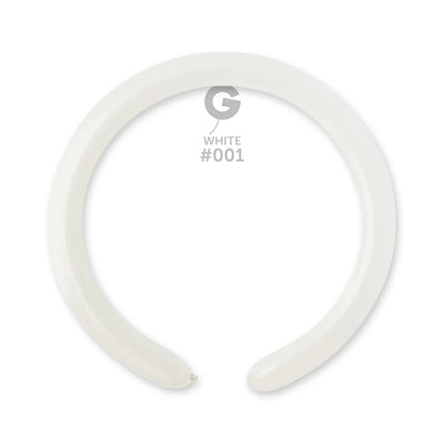 #001 White – 2" (D4) – 50 pcs