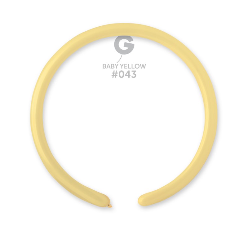 #043 Baby Yellow  – 1" (D2) – 50 pcs