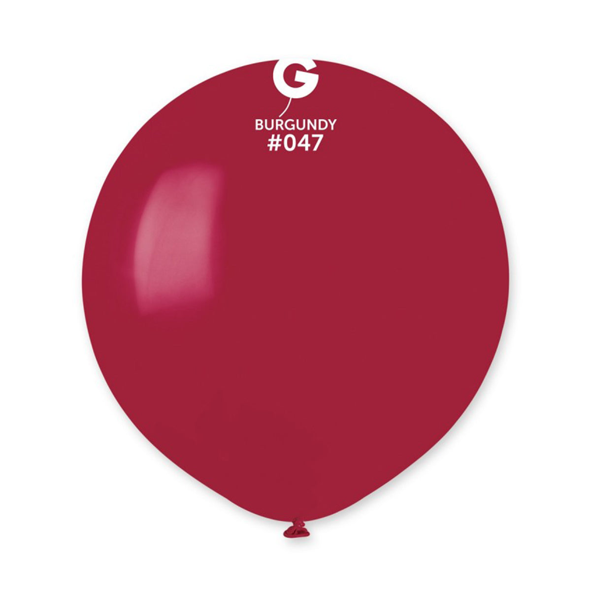 #047 Burgundy – 19" (G19) – 25 pcs