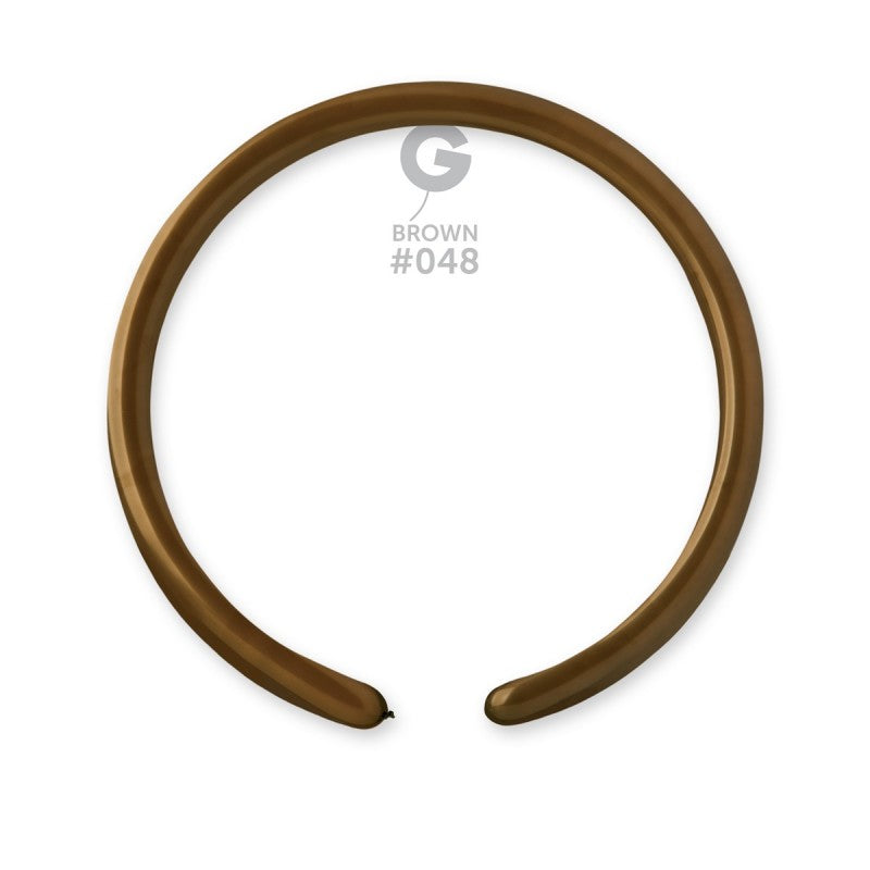 #048 Brown  – 1" (D2) – 50 pcs