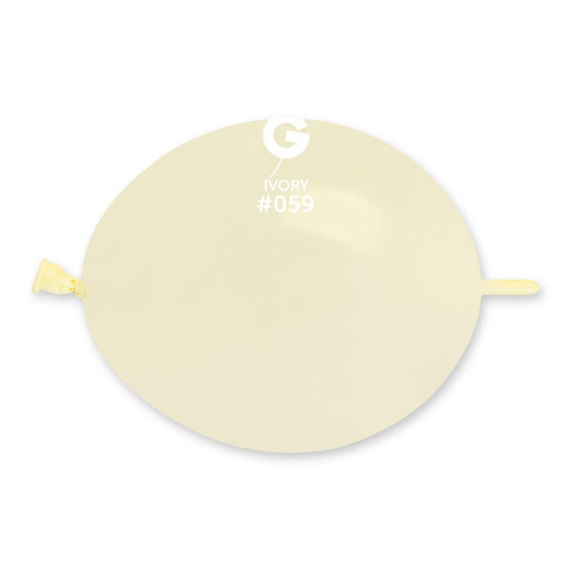 #059 Ivory – 6" (GL6) – 100 pcs