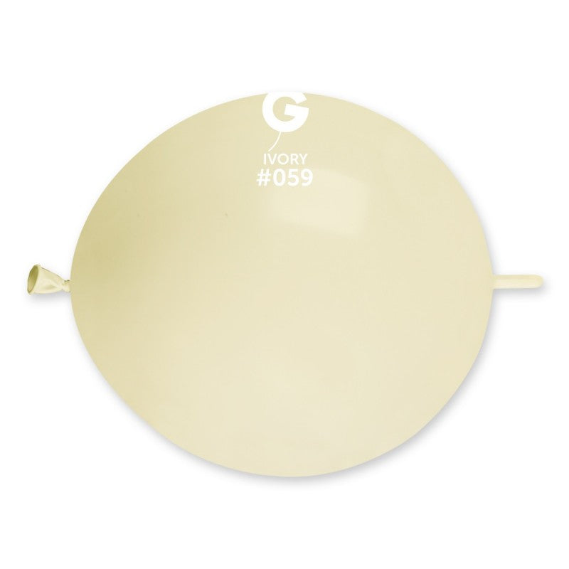 #059 Ivory – 13" (GL13) – 50 pcs