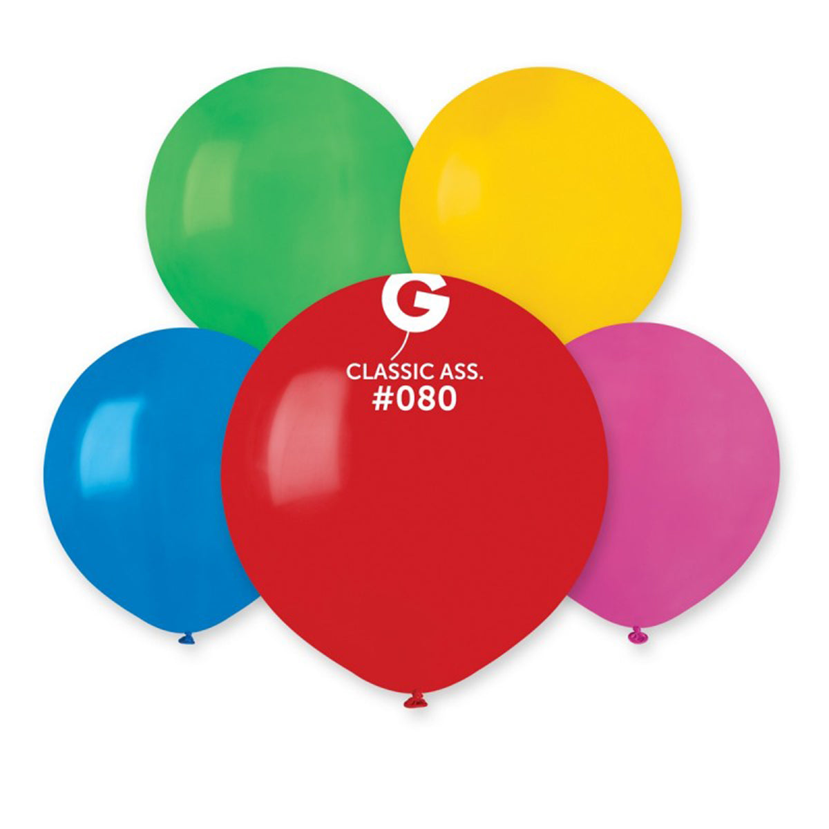 #080 Classic Assorted – 19" (G19) – 25 pcs