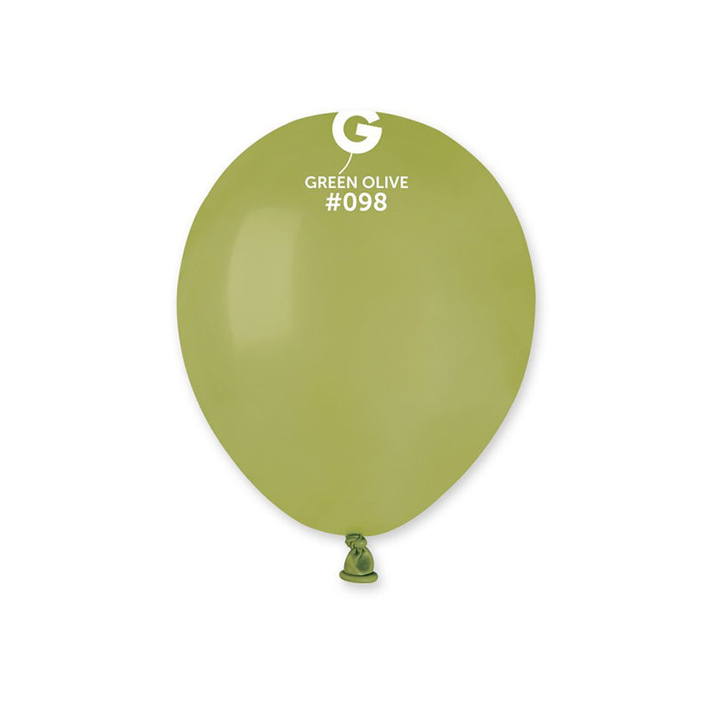 #098 Green Olive– 5" (A50) – 50 pcs