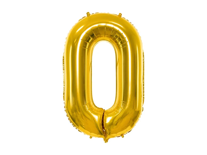 #0 Gold Number – 34" - 1 pc