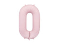 #0 Light Pink Number – 34" - 1 pc