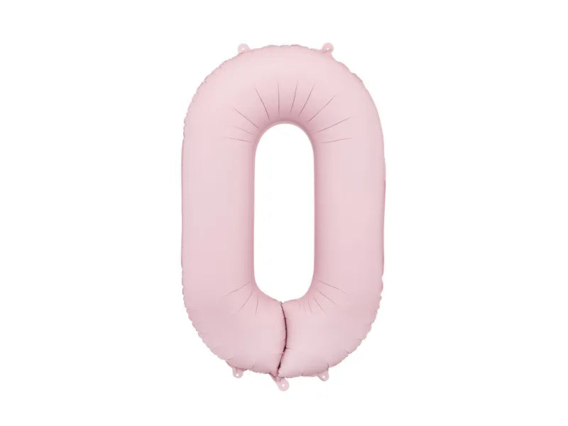 #0 Light Pink Number – 34" - 1 pc