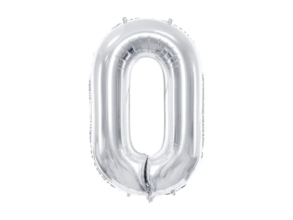 #0 Silver Number – 34" - 1 pc