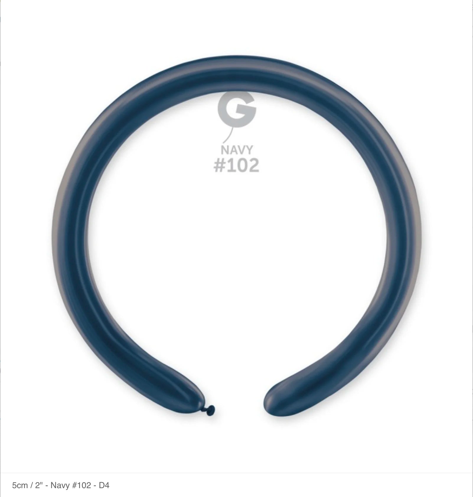 #102 Navy– 2" (D4) – 50 pcs