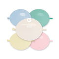 #110 Marshmallow Assorted – 6" (GL6) – 100 pcs