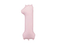 #1 Light Pink Number – 34" - 1 pc