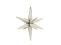 Beige 3D Foil Balloon Star – 20" - 1 pc