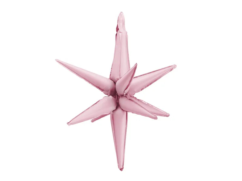 Light Pink 3D Foil Balloon Star – 28" - 1 pc