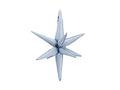 Misty Blue 3D Foil Balloon Star – 28" - 1 pc