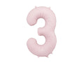 #3 Light Pink Number – 34" - 1 pc