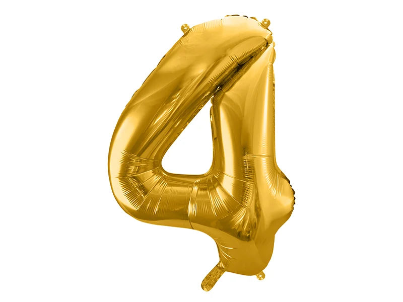 #4 Gold Number – 34" - 1 pc