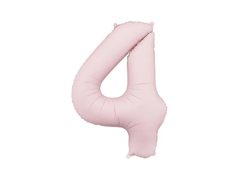 #4 Light Pink Number – 34" - 1 pc