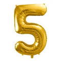 #5 Gold Number – 34" - 1 pc