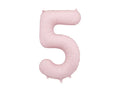 #5 Light Pink Number – 34" - 1 pc