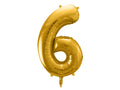 #6 Gold Number – 34" - 1 pc