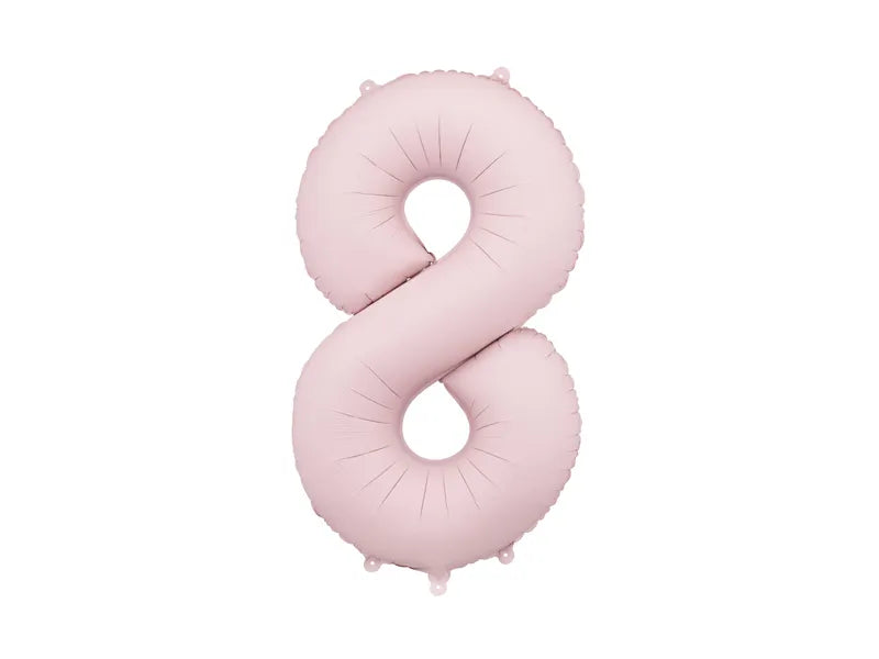 #8 Light Pink Number – 34" - 1 pc