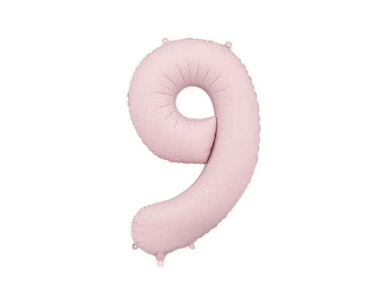 #9 Light Pink Number – 34" - 1 pc