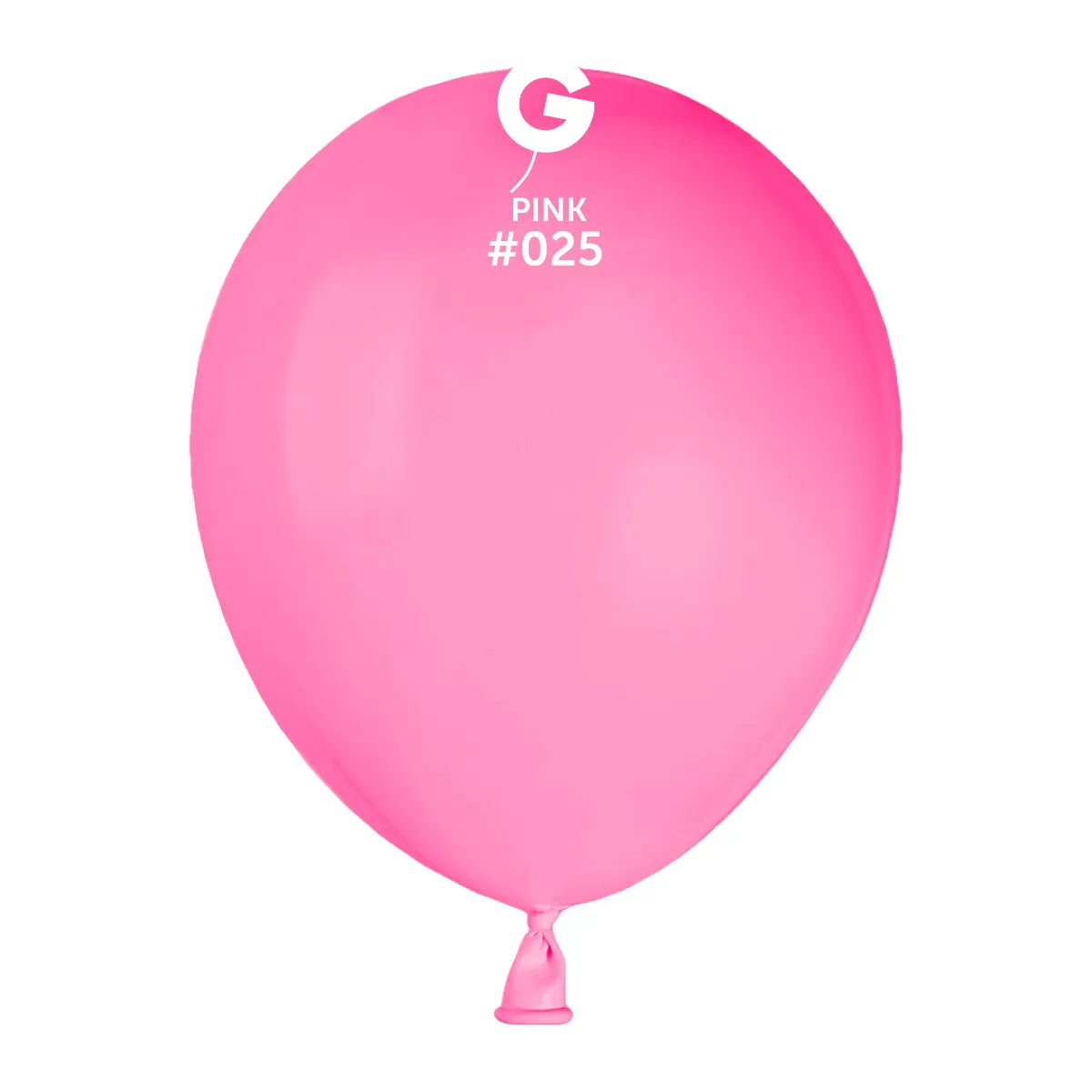 #025 Pink – 5" (AF50) – 100 pcs