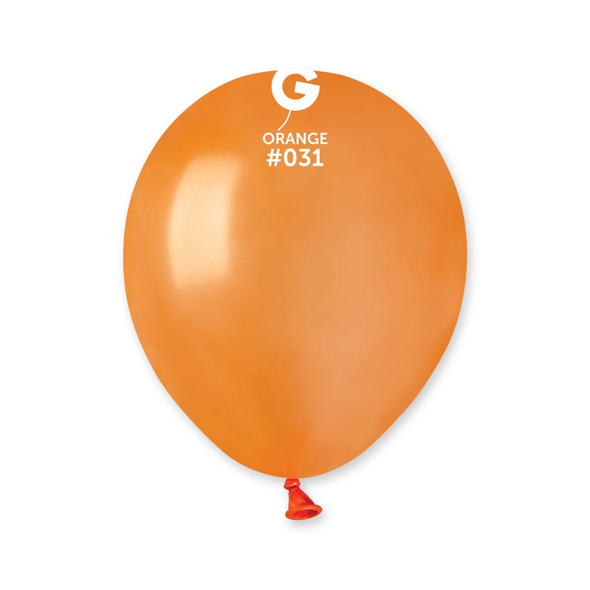 #100 Metal Orange – 5" (AM50) – 100 pcs