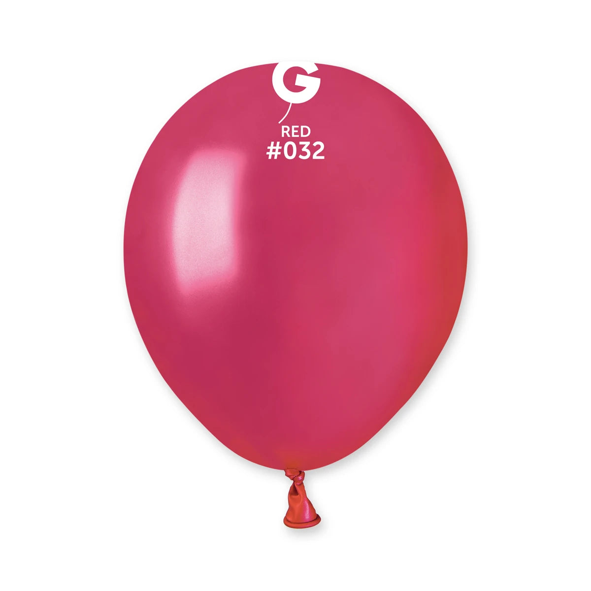 #032 Metal Red – 5" (AM50) – 100 pcs