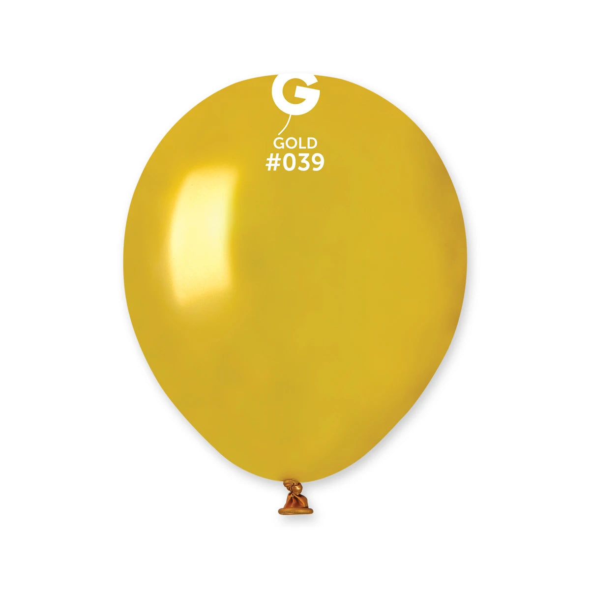 #039 Gold – 5" (AM50) – 100 pcs