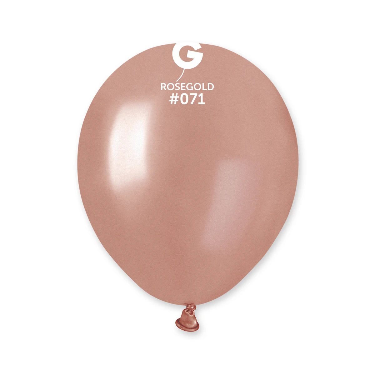 #071 Metal Rose Gold – 5" (AM50) – 100 pcs