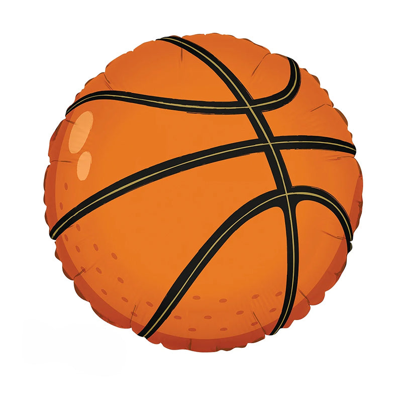 Basketball Foil Balloon – 18" - 1 pc