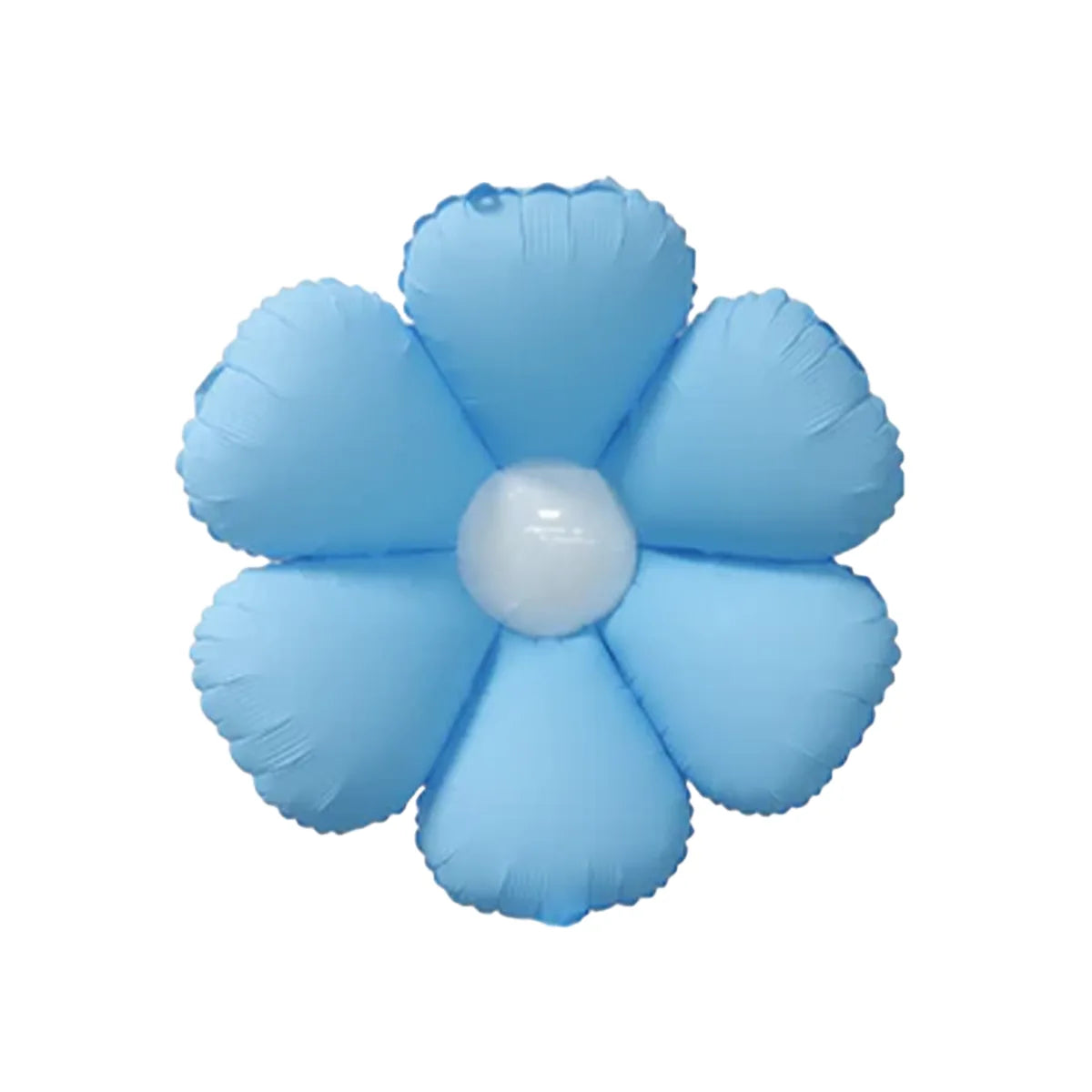Baby Blue Daisy Foil Balloon Flower – 24" - 2 pcs