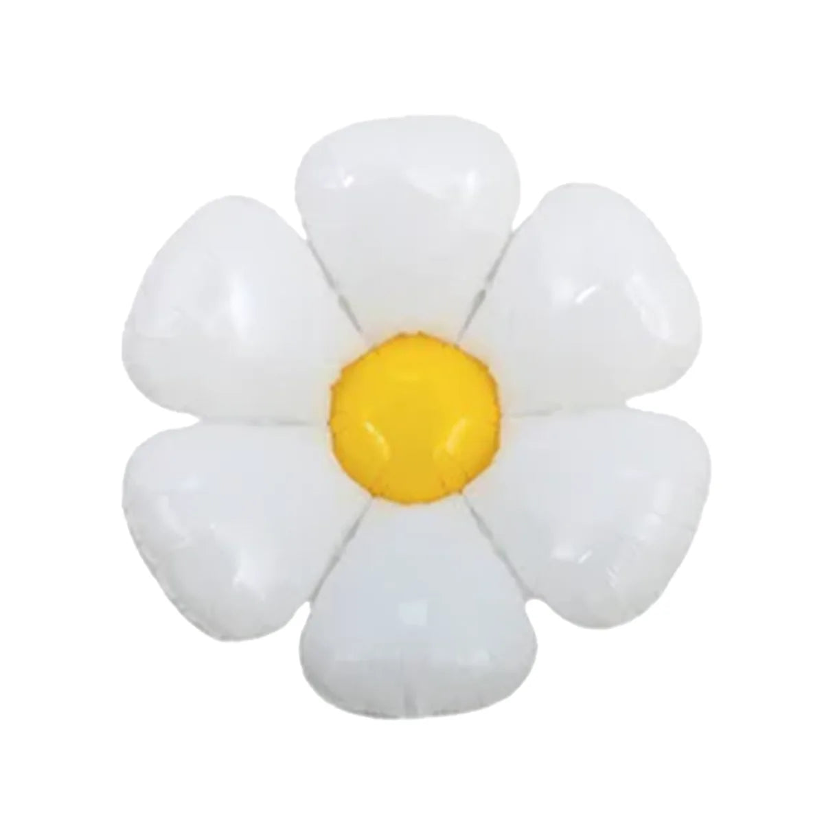 White Daisy Foil Balloon Flower – 24" - 2 pcs