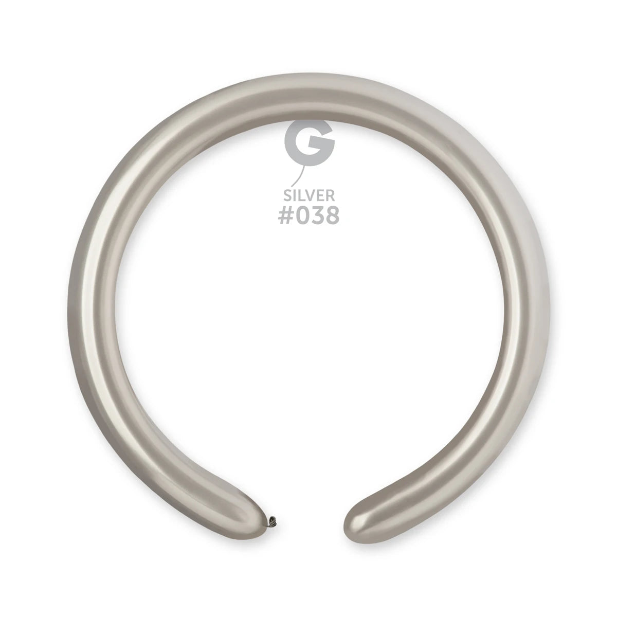 #038 Silver – 2" (DM4) – 50 pcs