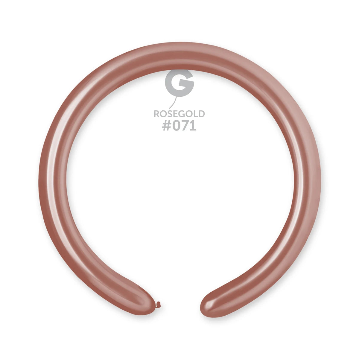 #071 Metal Rose Gold – 2" (DM4) – 50 pcs