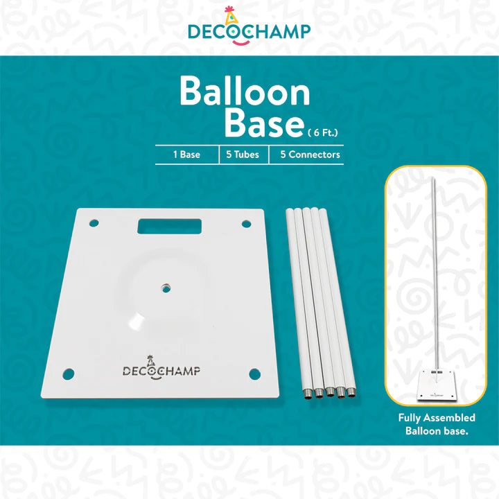 Balloon Base Stand - 6 Ft