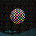 Deco Neon Disco Foil Balloon – 18" - 1 pc