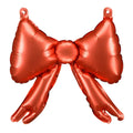 Red Garlands Bows Foil Balloon – 10x9.5" - 5 pcs