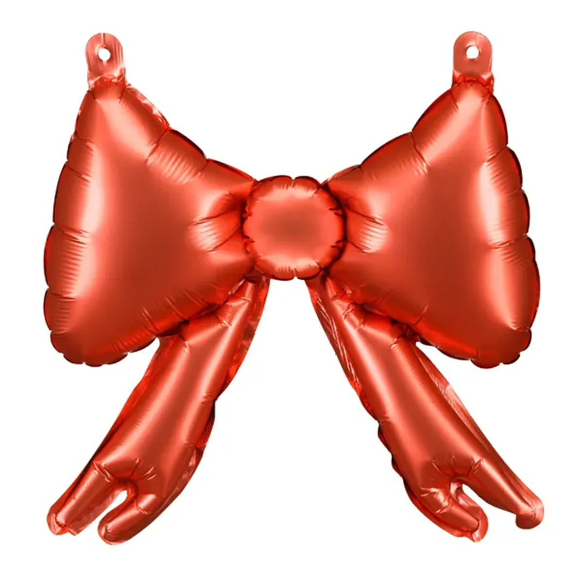 Red Garlands Bows Foil Balloon – 10x9.5" - 5 pcs