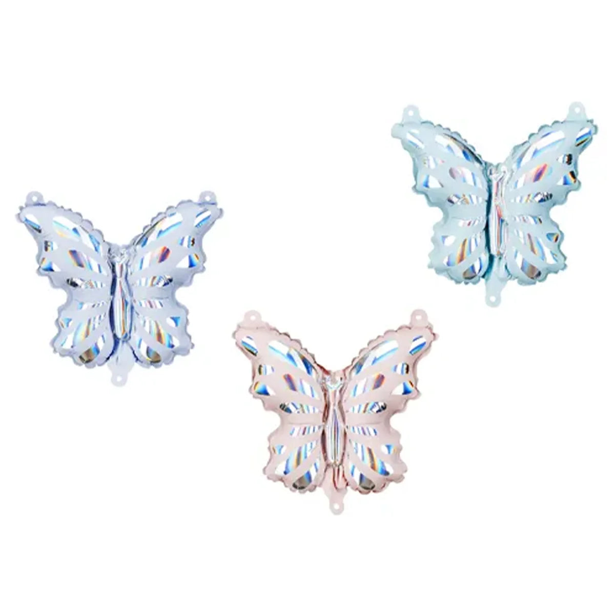 Garland Butterflies Foil Balloon – 7.5x9" - 1 Set of 3
