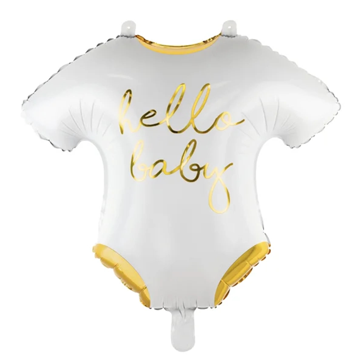 Baby Romper Foil Balloon "Hello Baby" – 20x18" - 1 pc