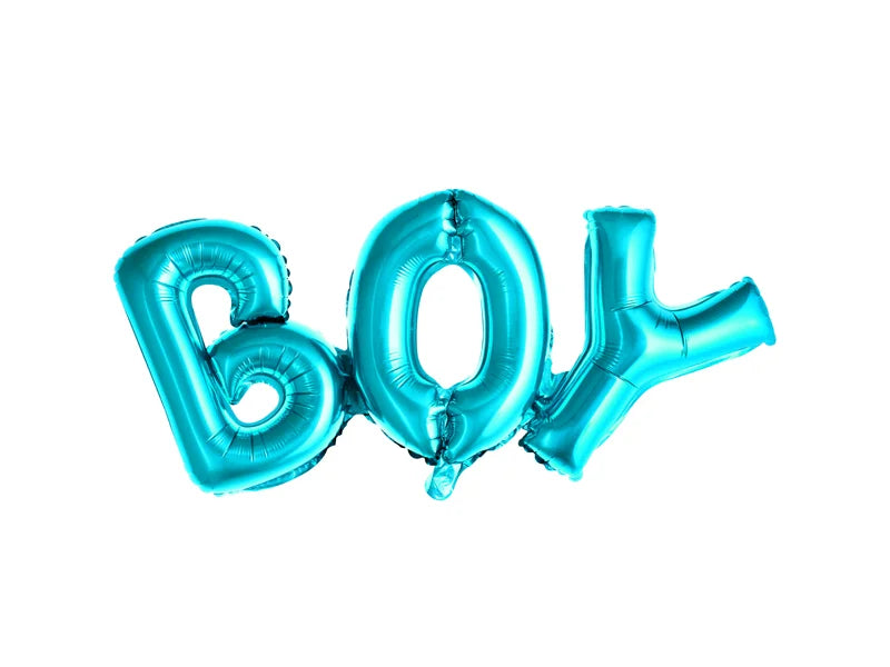 Boy Blue Foil Balloon – 26x13" - 1 pc
