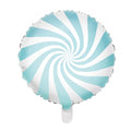 Light Blue Foil Balloon Candy – 14" - 1 pc