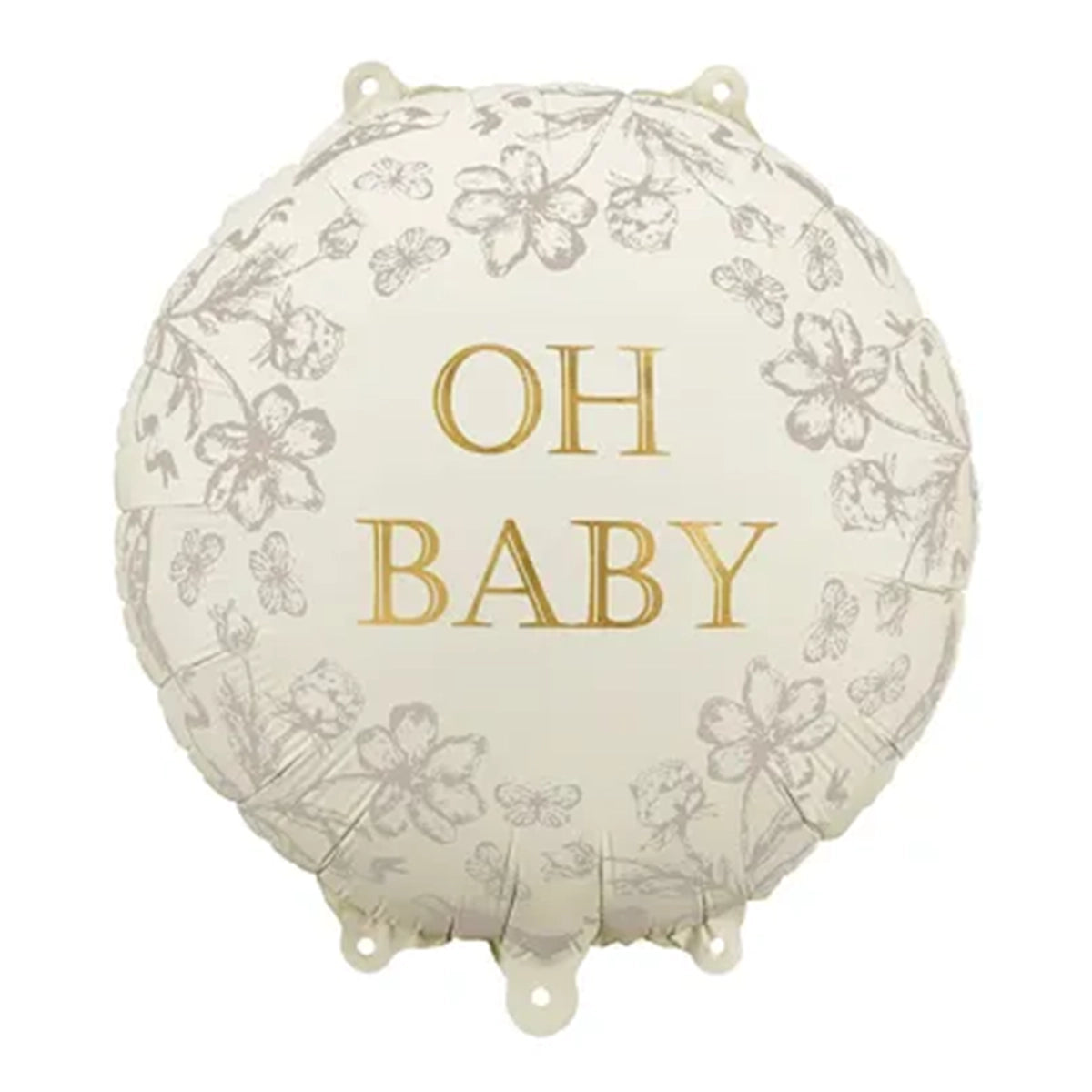 Foil Balloon Oh Baby – 13.5" - 1 pc