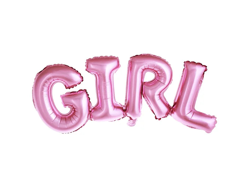 Girl Pink Foil Balloon – 29x13" - 1 pc