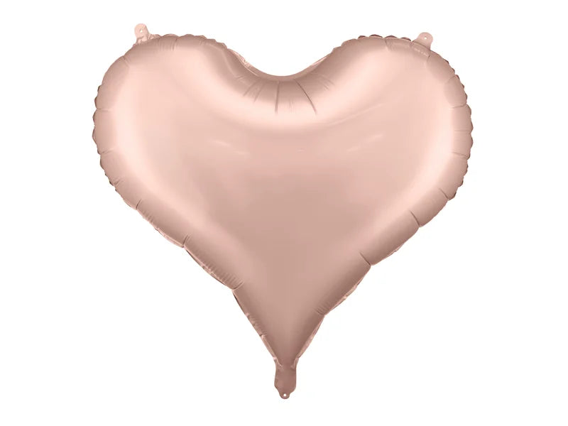 Rose Gold Foil Balloon Heart – 24x20.5" - 1 pc