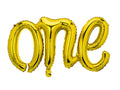 One Gold Foil Balloon – 26x14.5" - 1 pc