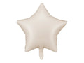 Beige Foil Balloon Star – 16" - 1 pc